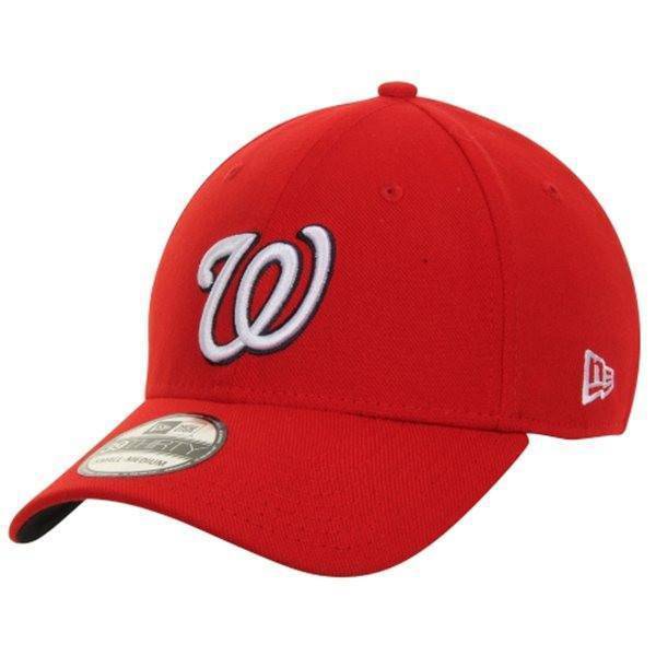 New Era Washington Nationals Team Classic 39THIRTY Flex Cap Official Team Hat Sports Fan Cap Official MLB Team Hat Baseball Fan Cap