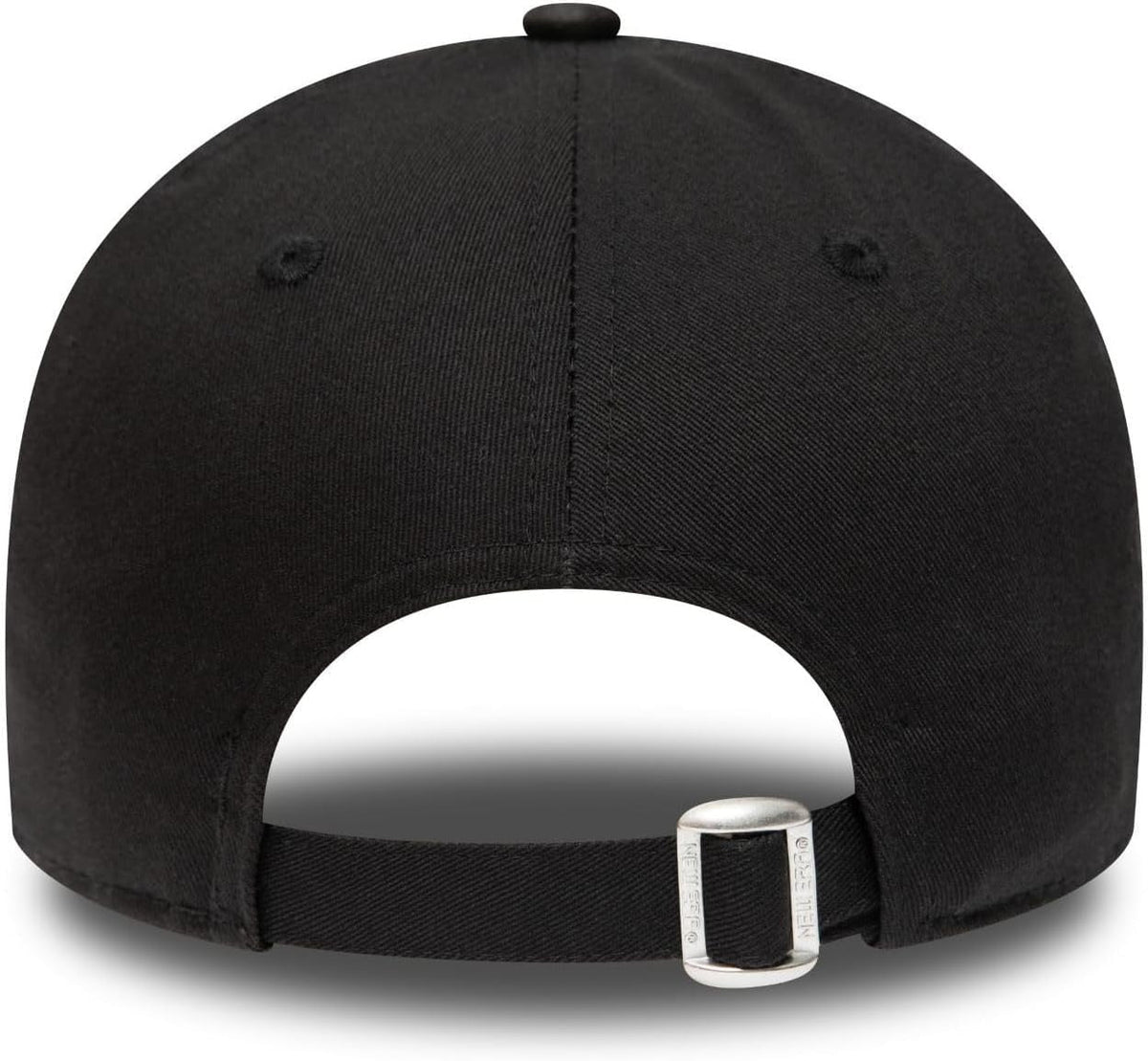 New York Yankees MLB League Essential 9FORTY Strapback New Era Black Black Official Team Hat Sports Fan Cap Official MLB Team Hat Baseball Fan Cap
