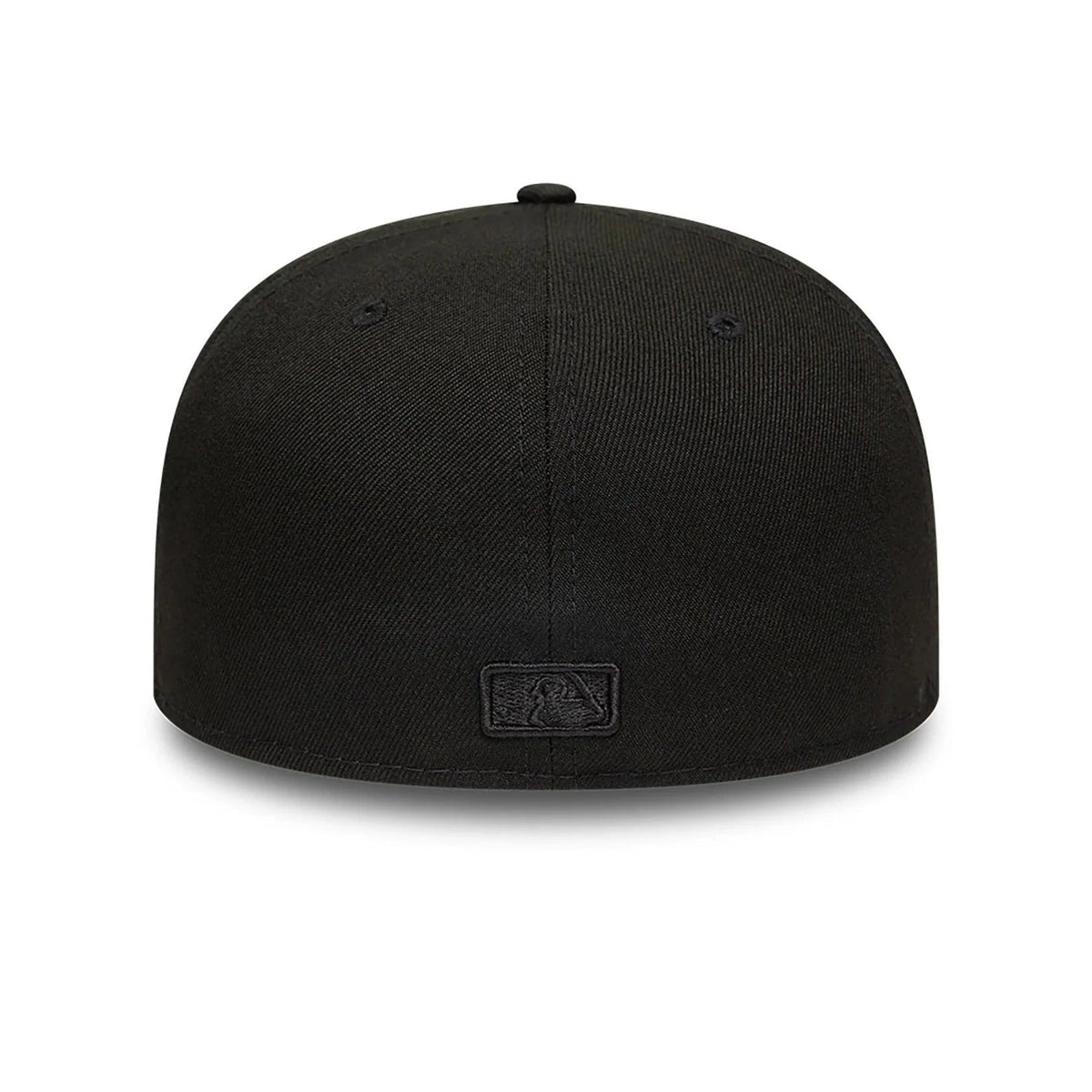 Atlanta Braves MLB League Essential 59FIFTY Fitted New Era Black Black Official Team Hat Sports Fan Cap Official MLB Team Hat Baseball Fan Cap