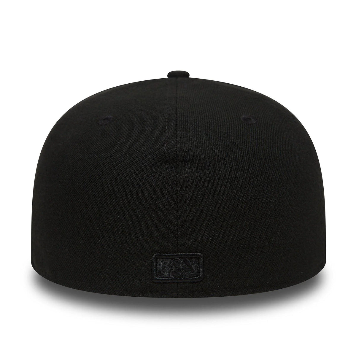 New York Yankees MLB League Essential 59FIFTY Fitted New Era Black Black Official Team Hat Sports Fan Cap Official MLB Team Hat Baseball Fan Cap