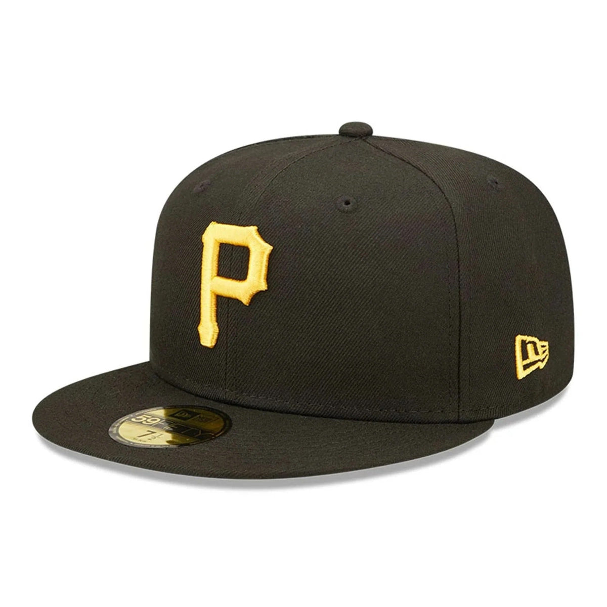 Pittsburgh Pirates MLB AC Perf 59FIFTY Fitted New Era Black Yellow Official Team Hat Sports Fan Cap Official MLB Team Hat Baseball Fan Cap