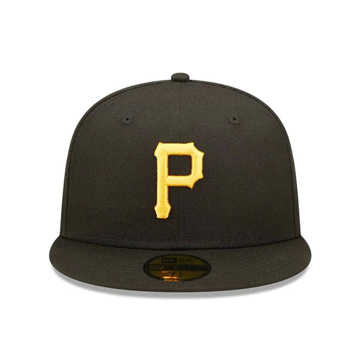 Pittsburgh Pirates MLB AC Perf 59FIFTY Fitted New Era Black Yellow Official Team Hat Sports Fan Cap Official MLB Team Hat Baseball Fan Cap