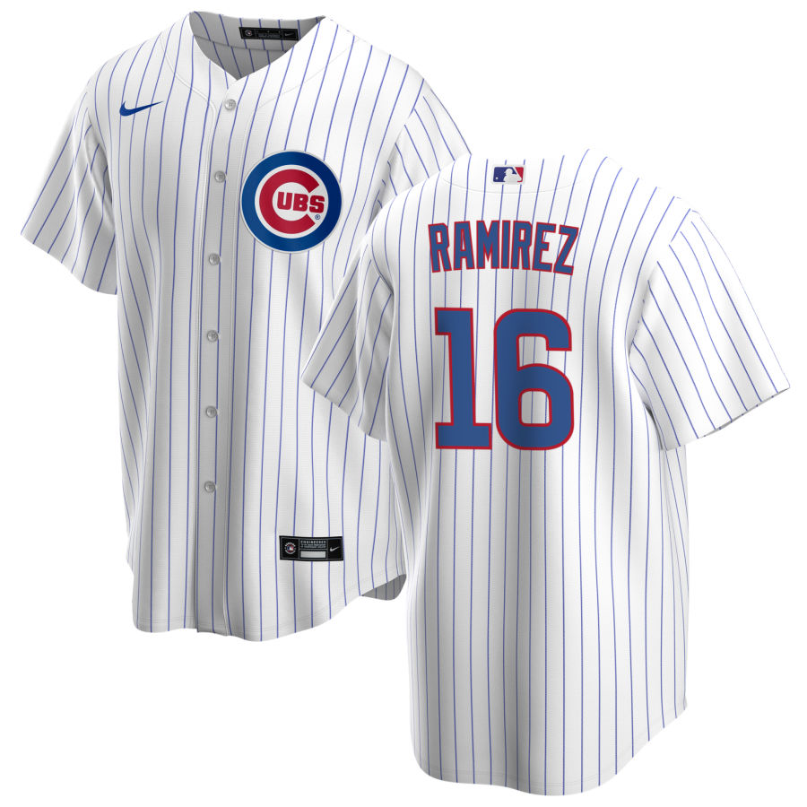 NIKE Men s Aramis Ramirez Chicago Cubs Premium Twill White Home Replica Jersey Official Team Jersey Sports Fan Apparel Official MLB Team Apparel Baseb