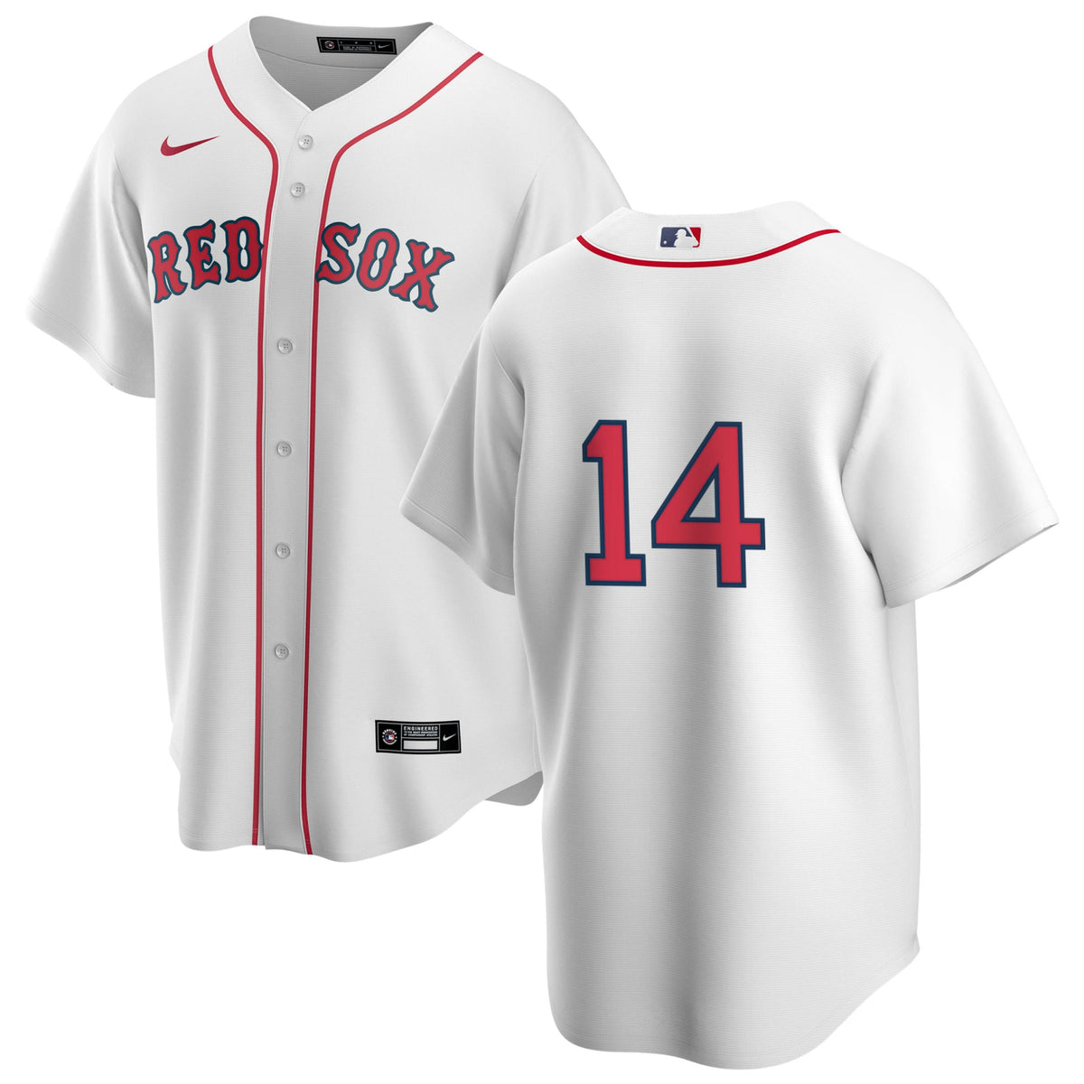 Men s Nike Boston Red Sox Jim Rice 14 Home Official Replica Player Jersey Official Team Jersey Sports Fan Apparel Official MLB Team Apparel Baseball F