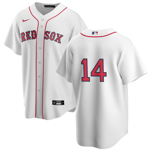 Men s Nike Boston Red Sox Jim Rice 14 Home Official Replica Player Jersey Official Team Jersey Sports Fan Apparel Official MLB Team Apparel Baseball F