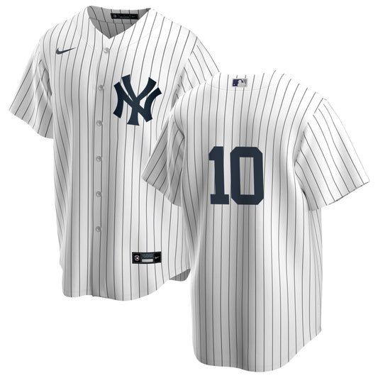 Men s Nike Phil Rizzuto 10 White New York Yankees Home Official Replica Player Jersey Official Team Jersey Sports Fan Apparel Official MLB Team Appare
