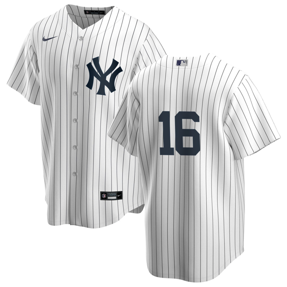 Men s Nike Whitey Ford 16 White New York Yankees Home Official Replica Player Jersey Official Team Jersey Sports Fan Apparel Official MLB Team Apparel
