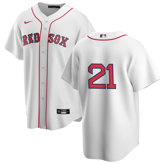 Men s Nike Boston Red Sox Roger Clemens 21 Home Official Replica Player Jersey Official Team Jersey Sports Fan Apparel Official MLB Team Apparel Baseb