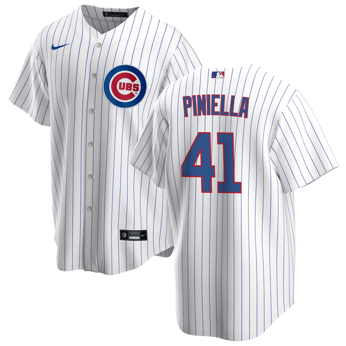 NIKE Men s Lou Piniella Chicago Cubs White Home Premium Stitch Replica Jersey Official Team Jersey Sports Fan Apparel Official MLB Team Apparel Baseba