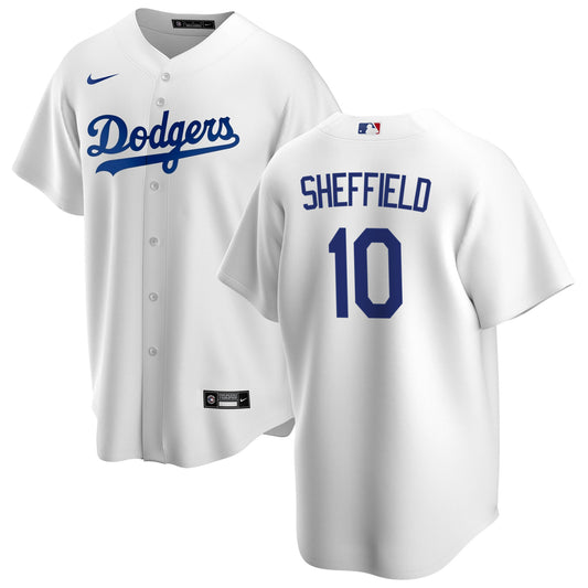 Men s Gary Sheffield Los Angeles Dodgers Nike White Home Replica Team Jersey Official Team Jersey Sports Fan Apparel Official MLB Team Apparel Basebal