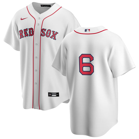 Men s Nike Boston Red Sox Johnny Pesky 6 Home Official Replica Player Jersey Official Team Jersey Sports Fan Apparel Official MLB Team Apparel Basebal