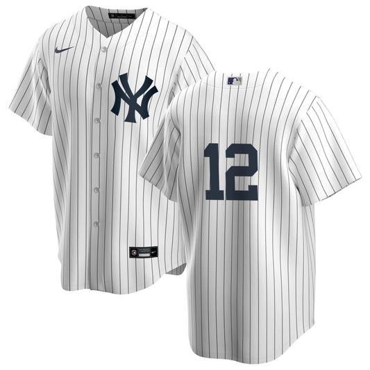 Men s Nike Wade Boggs 12 White New York Yankees Home Official Replica Player Jersey Official Team Jersey Sports Fan Apparel Official MLB Team Apparel