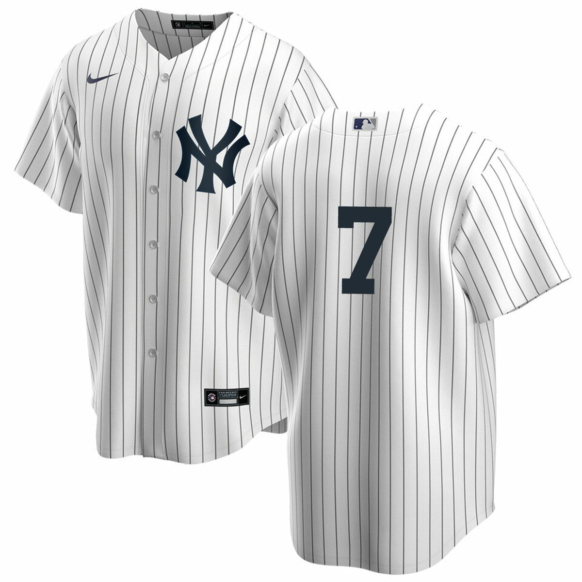 Men s Nike Mickey Mantle 7 White New York Yankees Home Official Replica Player Jersey Official Team Jersey Sports Fan Apparel Official MLB Team Appare