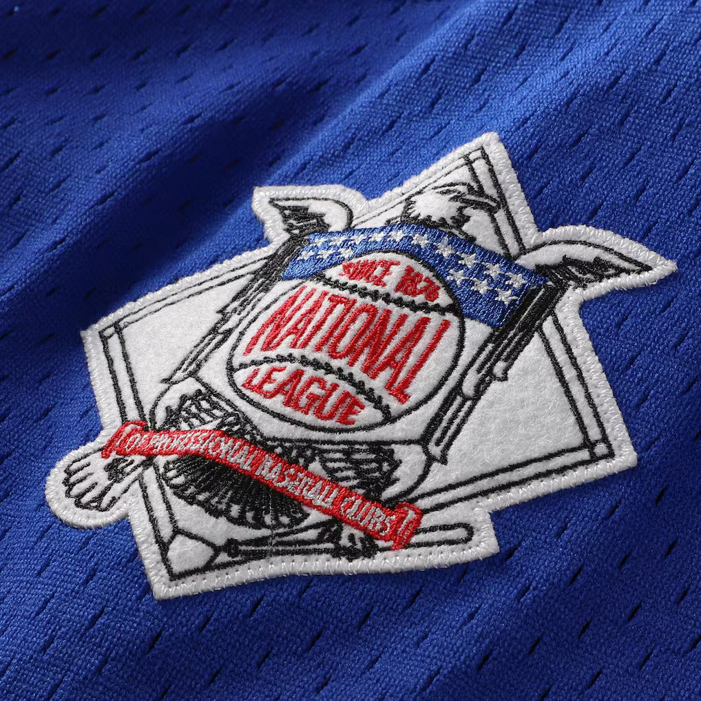 Mitchell And Ness Ryne Sandberg Chicago Cubs 1997 Authentic BP Button Down Jersey Official Team Jersey Sports Fan Apparel Official MLB Team Apparel Ba