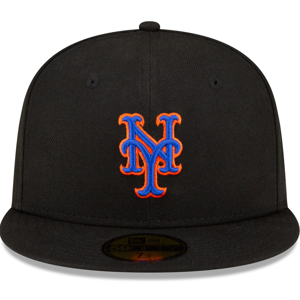 Men s New York Mets New Era Black Alternate Authentic Collection On Field 59FIFTY Fitted Hat Official Team Hat Sports Fan Cap Official MLB Team Hat Ba