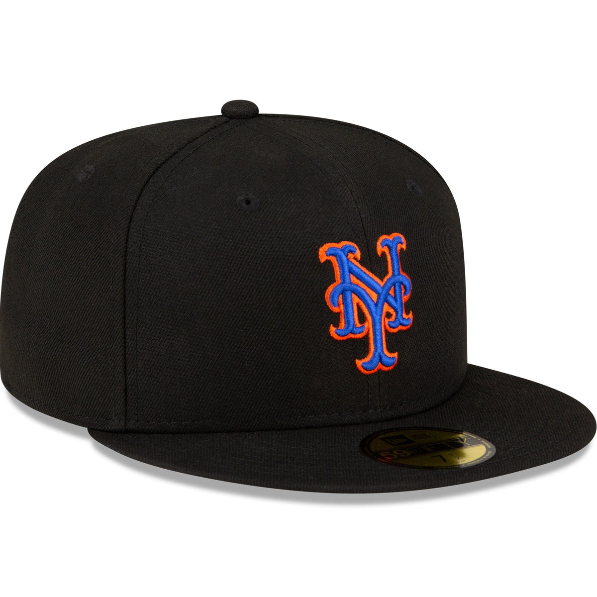 Men s New York Mets New Era Black Alternate Authentic Collection On Field 59FIFTY Fitted Hat Official Team Hat Sports Fan Cap Official MLB Team Hat Ba