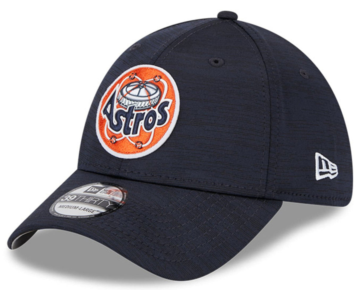Men s Houston Astros New Era Navy 2023 Clubhouse 39THIRTY Flex Hat Official Team Hat Sports Fan Cap Official MLB Team Hat Baseball Fan Cap