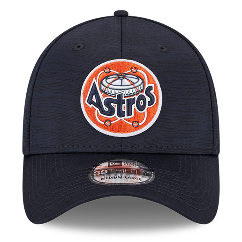 Men s Houston Astros New Era Navy 2023 Clubhouse 39THIRTY Flex Hat Official Team Hat Sports Fan Cap Official MLB Team Hat Baseball Fan Cap