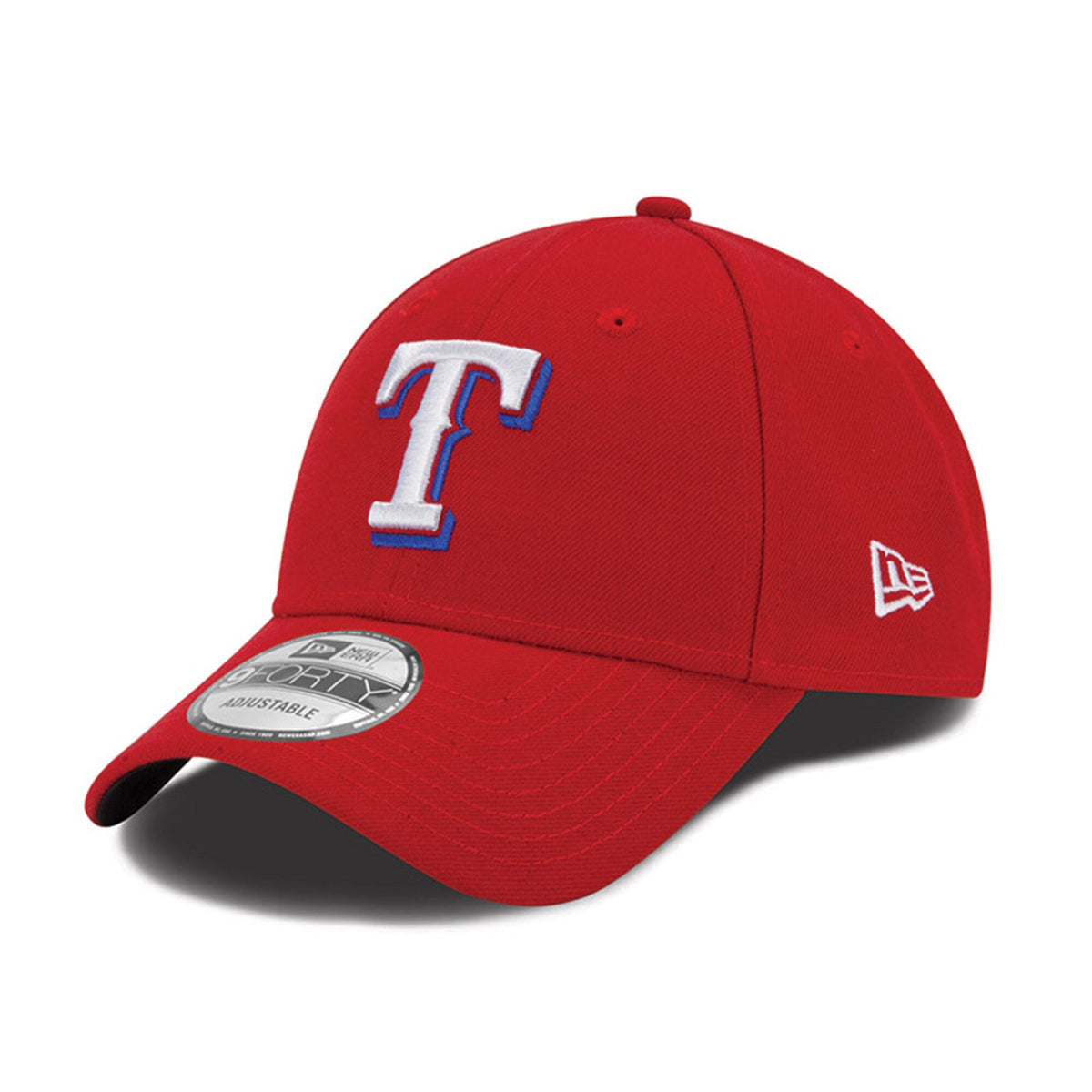 Men s Texas Rangers New Era Red League 9FORTY Adjustable Hat Official Team Hat Sports Fan Cap Official MLB Team Hat Baseball Fan Cap
