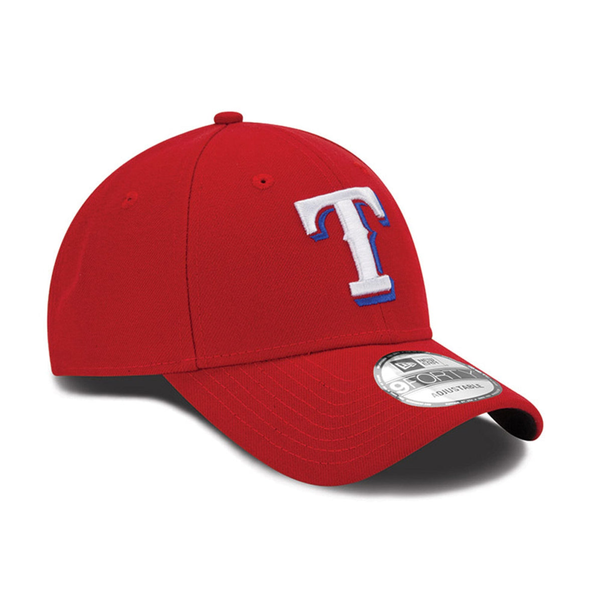 Men s Texas Rangers New Era Red League 9FORTY Adjustable Hat Official Team Hat Sports Fan Cap Official MLB Team Hat Baseball Fan Cap