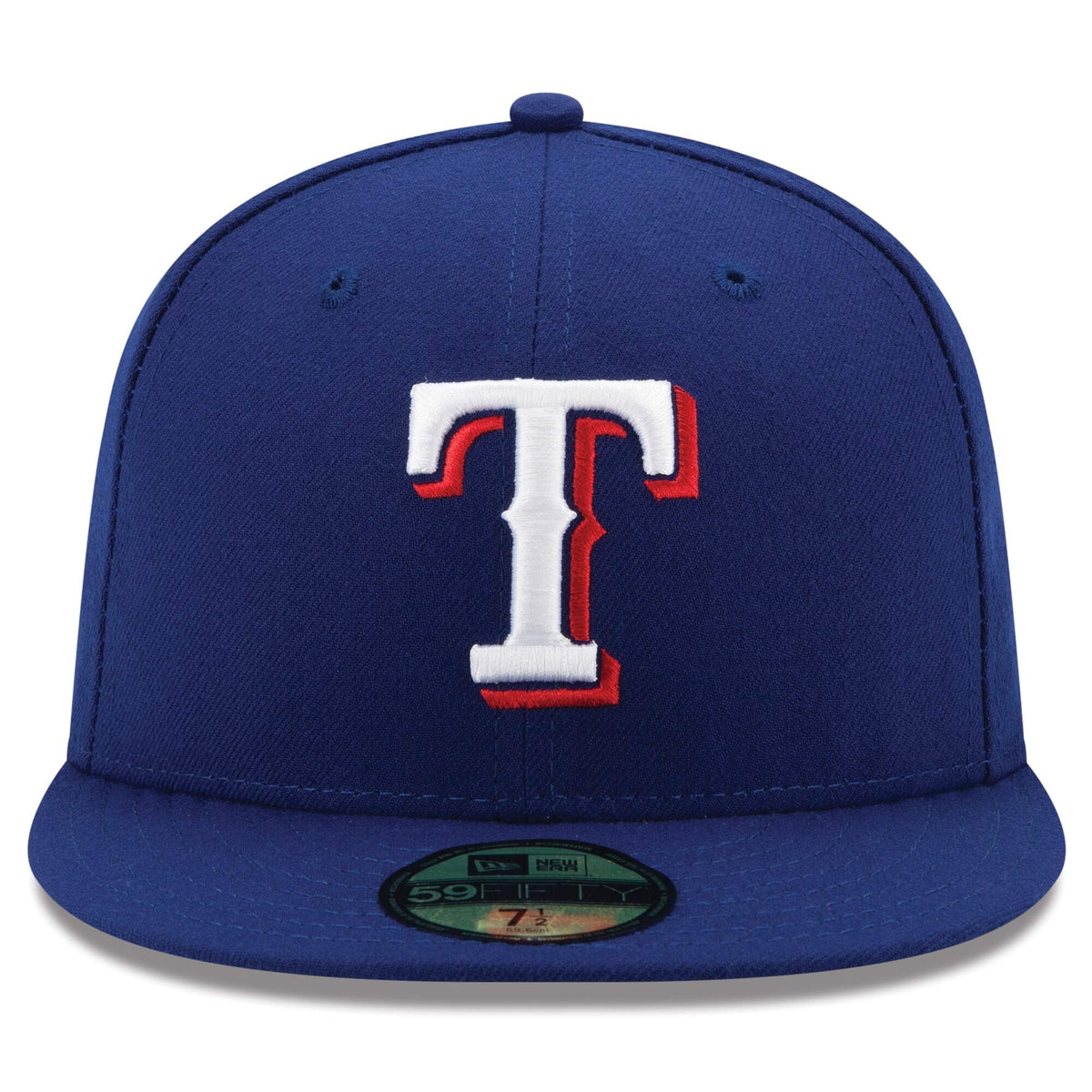 Men s Texas Rangers New Era Royal Blue Authentic Collection On-Field 59FIFTY Fitted Hat Official Team Hat Sports Fan Cap Official MLB Team Hat Basebal