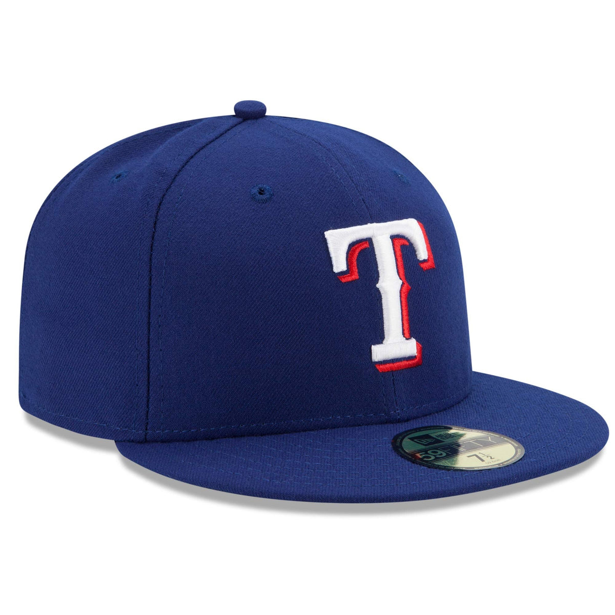 Men s Texas Rangers New Era Royal Blue Authentic Collection On-Field 59FIFTY Fitted Hat Official Team Hat Sports Fan Cap Official MLB Team Hat Basebal