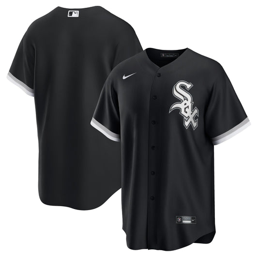Men s Chicago White Sox Nike Black Alternate Replica Team Jersey Official Team Jersey Sports Fan Apparel Official MLB Team Apparel Baseball Fan Gear