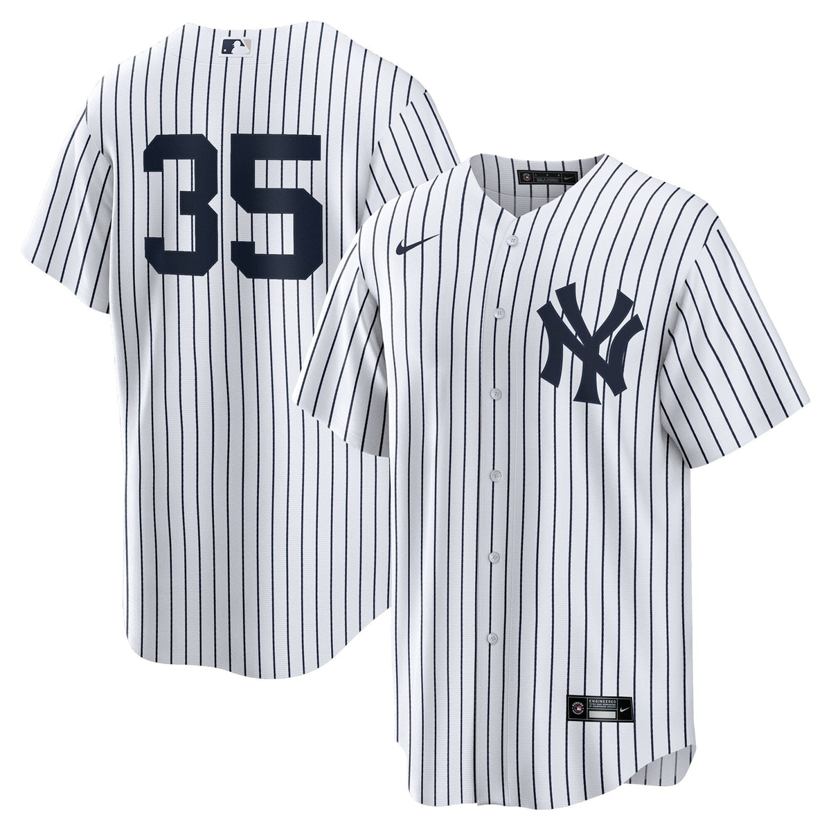 Men s Nike Cody Bellinger 35 White New York Yankees Home Official Replica Player Jersey Official Team Jersey Sports Fan Apparel Official MLB Team Appa