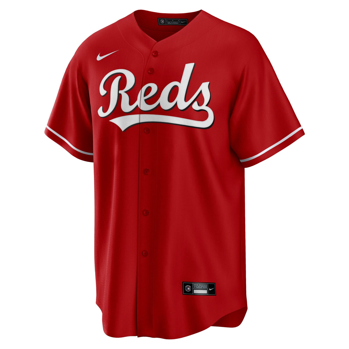 Men s Cincinnati Reds Elly De La Cruz Nike Red Alternate Replica Jersey Official Team Jersey Sports Fan Apparel Official MLB Team Apparel Baseball Fan