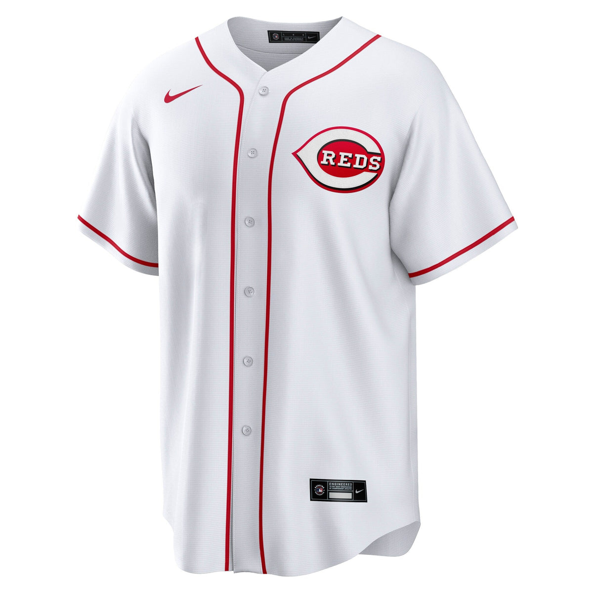 Men s Cincinnati Reds Elly De La Cruz Nike White Home Replica Jersey Official Team Jersey Sports Fan Apparel Official MLB Team Apparel Baseball Fan Ge