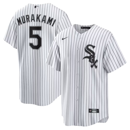 Men s Chicago White Sox Munetaka Murakami Nike White Home Replica Jersey Official Team Jersey Sports Fan Apparel Official MLB Team Apparel Baseball Fa