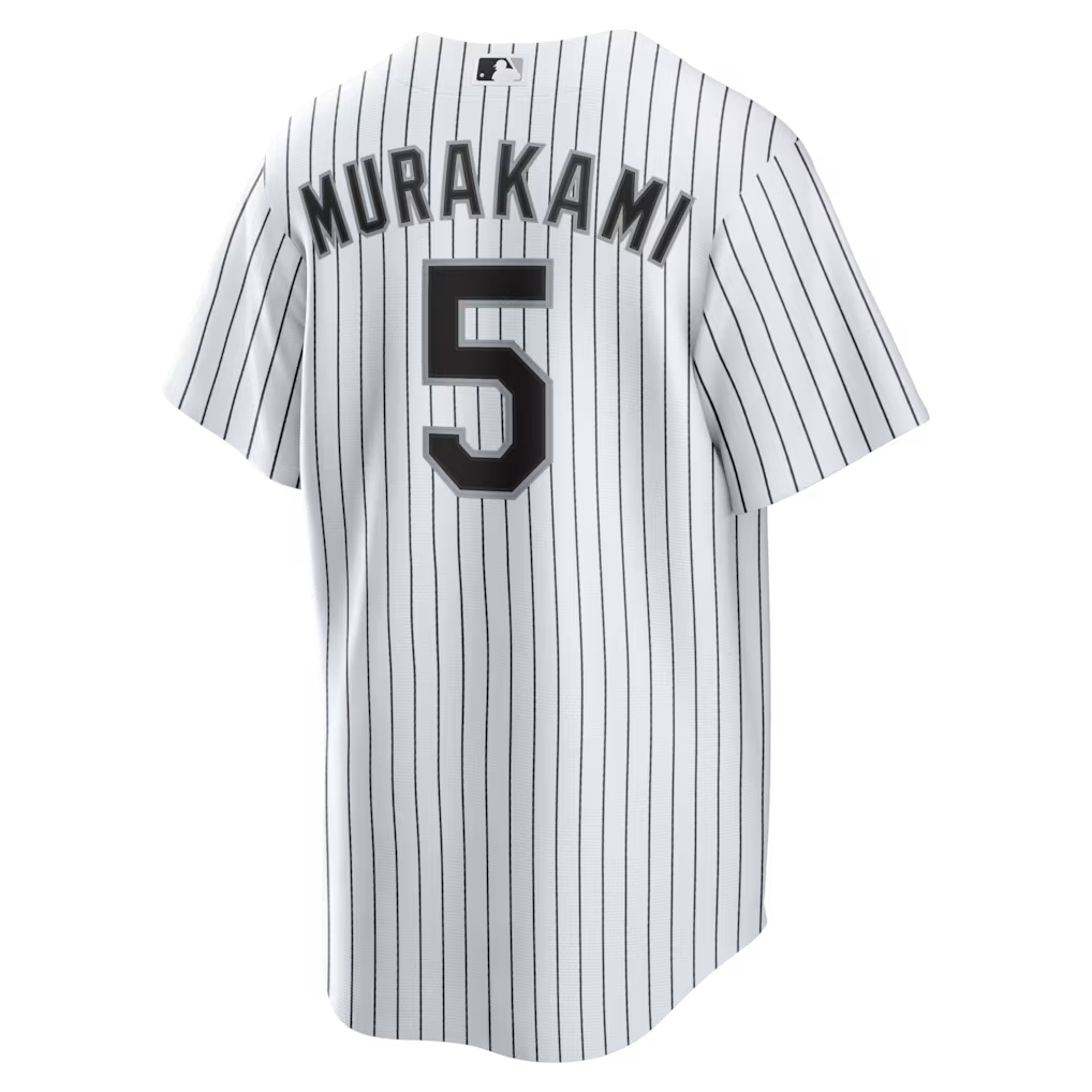 Men s Chicago White Sox Munetaka Murakami Nike White Home Replica Jersey Official Team Jersey Sports Fan Apparel Official MLB Team Apparel Baseball Fa