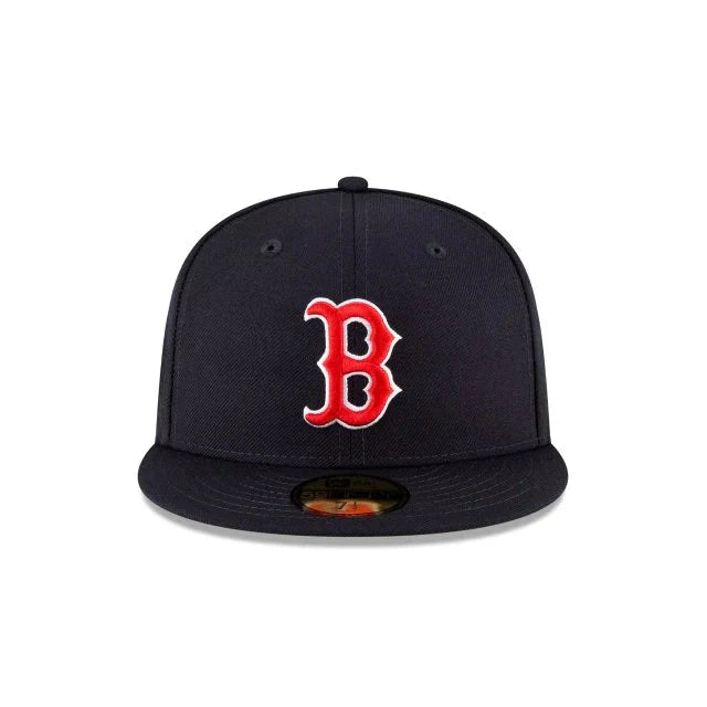 Boston Red Sox Navy Classic 2004 World Series New Era 59Fifty Fitted Hat Official Team Hat Sports Fan Cap Official MLB Team Hat Baseball Fan Cap