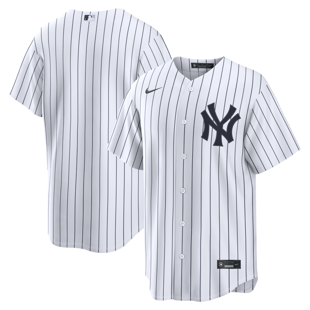 New York Yankees MLB Replica Home Jersey Nike Official Team Jersey Sports Fan Apparel Official MLB Team Apparel Baseball Fan Gear