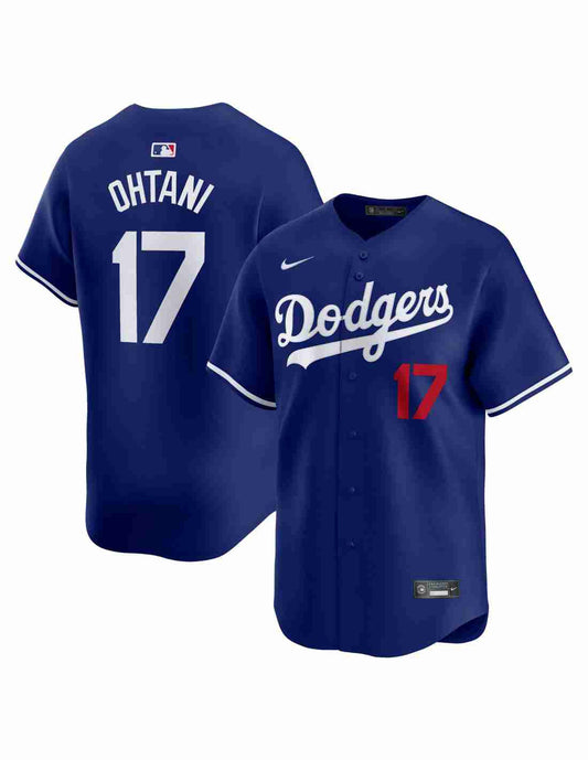 Shohei Ohtani Los Angeles Dodgers Alternate MLB Limited Jersey Nike Official Team Jersey Sports Fan Apparel Official MLB Team Apparel Baseball Fan Gea