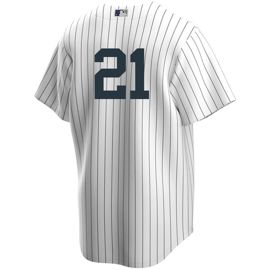 Men s Nike Deion Sanders 21 White New York Yankees Home Official Replica Player Jersey Official Team Jersey Sports Fan Apparel Official MLB Team Appar