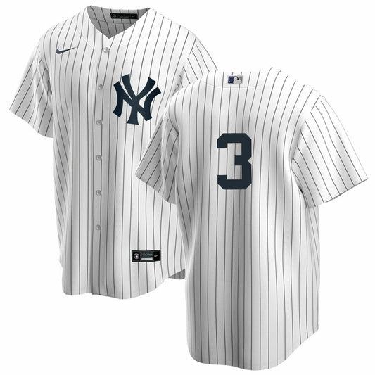 Men s Nike Babe Ruth 3 White New York Yankees Home Official Replica Player Jersey Official Team Jersey Sports Fan Apparel Official MLB Team Apparel Ba