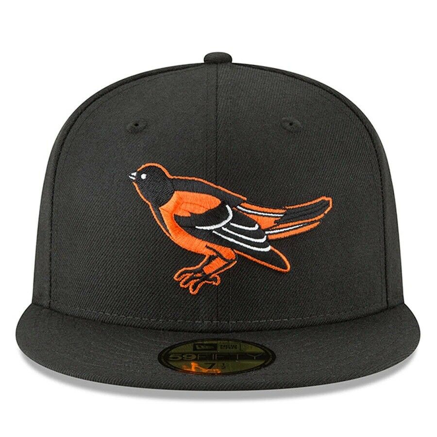 Baltimore Orioles New Era 1989 Cooperstown Collection 59FIFTY Fitted Hat Official Team Hat Sports Fan Cap Official MLB Team Hat Baseball Fan Cap