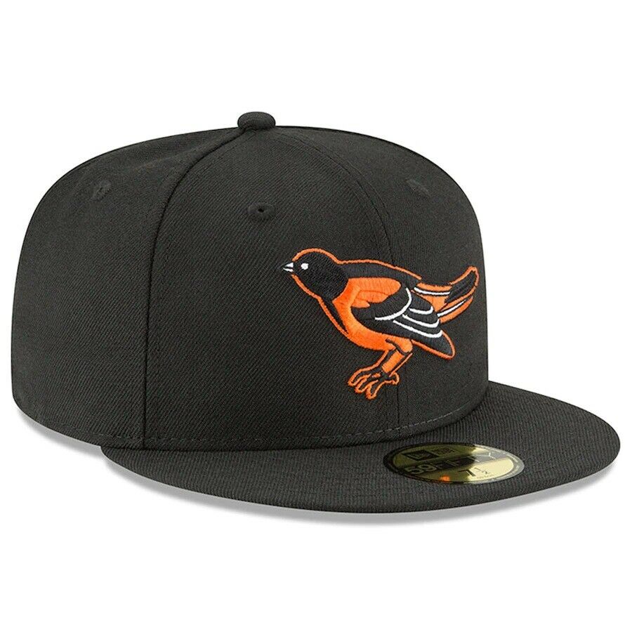 Baltimore Orioles New Era 1989 Cooperstown Collection 59FIFTY Fitted Hat Official Team Hat Sports Fan Cap Official MLB Team Hat Baseball Fan Cap