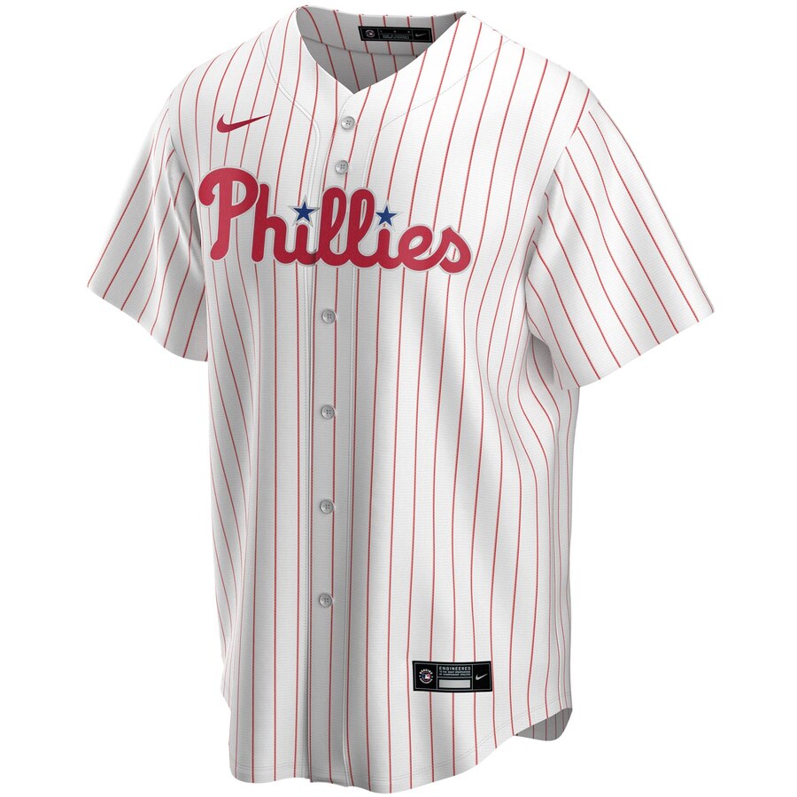 Men s Philadelphia Phillies Bryce Harper Nike White Home Replica Player Jersey Official Team Jersey Sports Fan Apparel Official MLB Team Apparel Baseb