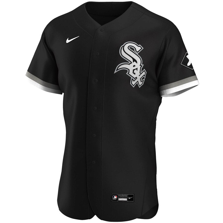 Men s Chicago White Sox Nike Black Alternate Authentic Official Team Jersey Sports Fan Apparel Official MLB Team Apparel Baseball Fan Gear