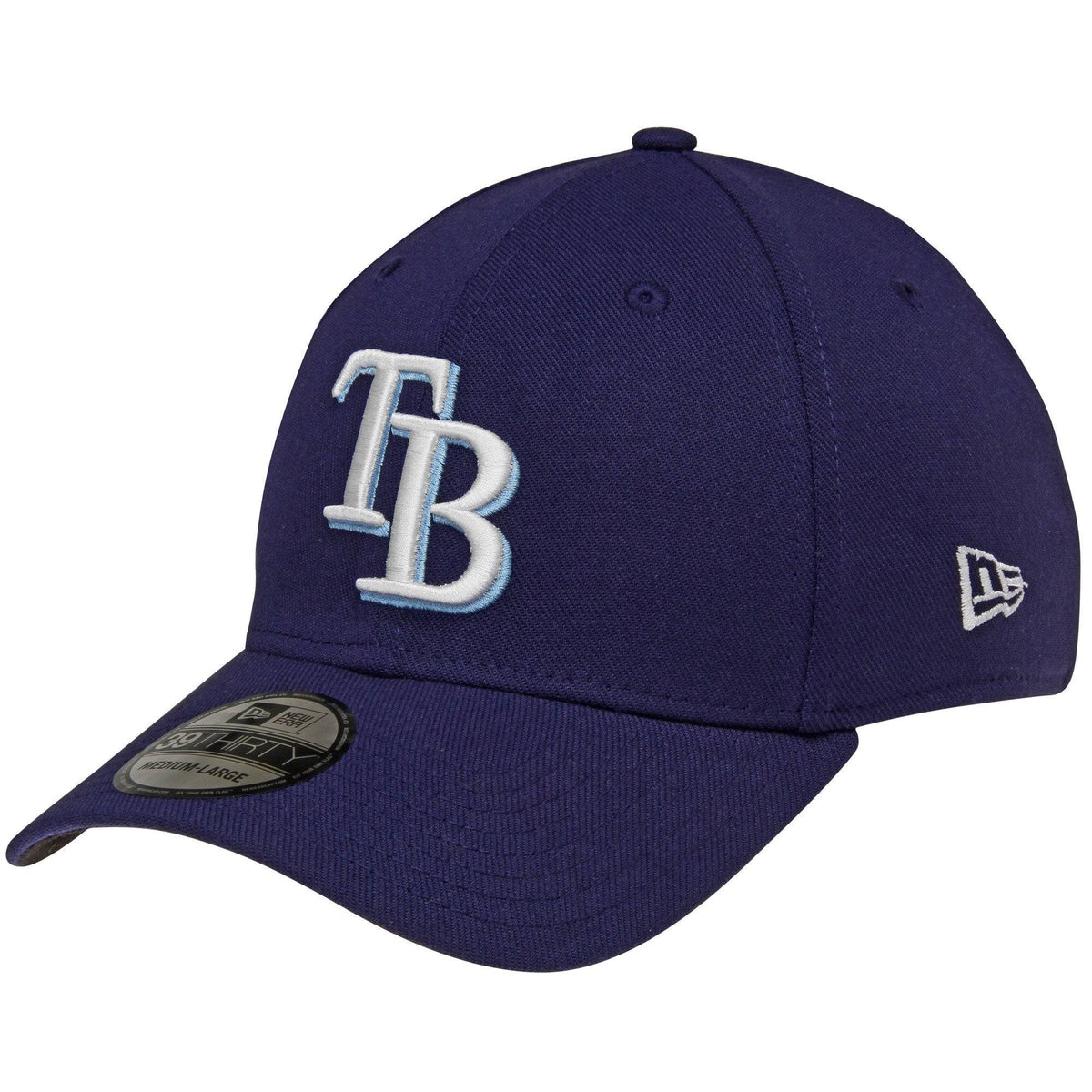 Men s Tampa Bay Rays New Era Navy MLB Team Classic 39THIRTY Flex Hat Official Team Hat Sports Fan Cap Official MLB Team Hat Baseball Fan Cap