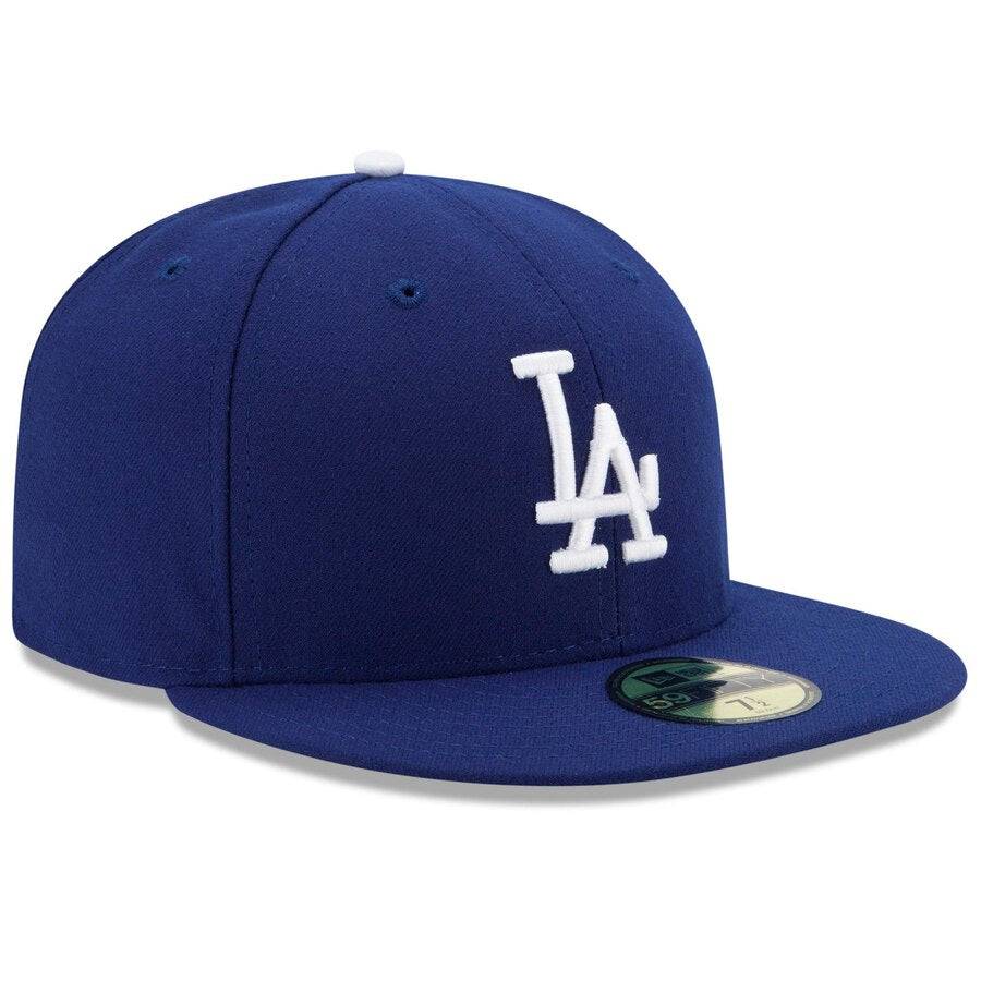 Men s Los Angeles Dodgers New Era Royal Authentic Collection On Field 59FIFTY Performance Fitted Hat Official Team Hat Sports Fan Cap Official MLB Tea