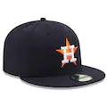 Men s Houston Astros New Era Navy Home Authentic Collection On Field 59FIFTY Fitted Hat Official Team Hat Sports Fan Cap Official MLB Team Hat Basebal