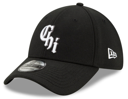 Men s Chicago White Sox New Era Black City Connect 39THIRTY Flex Hat Official Team Hat Sports Fan Cap Official MLB Team Hat Baseball Fan Cap