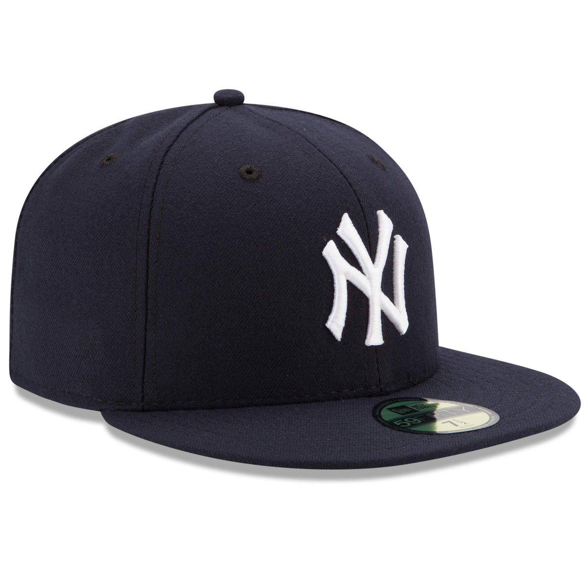 Men s New York Yankees New Era Navy Game Authentic Collection On-Field 59FIFTY Fitted Hat Official Team Hat Sports Fan Cap Official MLB Team Hat Baseb