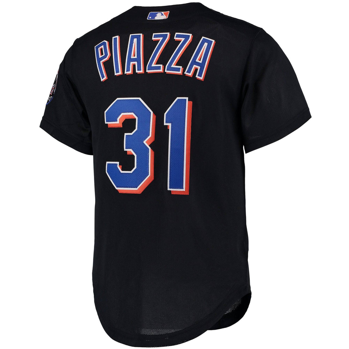 Men s New York Mets Mike Piazza Mitchell And Ness Black Cooperstown Collection Mesh Batting Practice Jersey Official Team Jersey Sports Fan Apparel Of