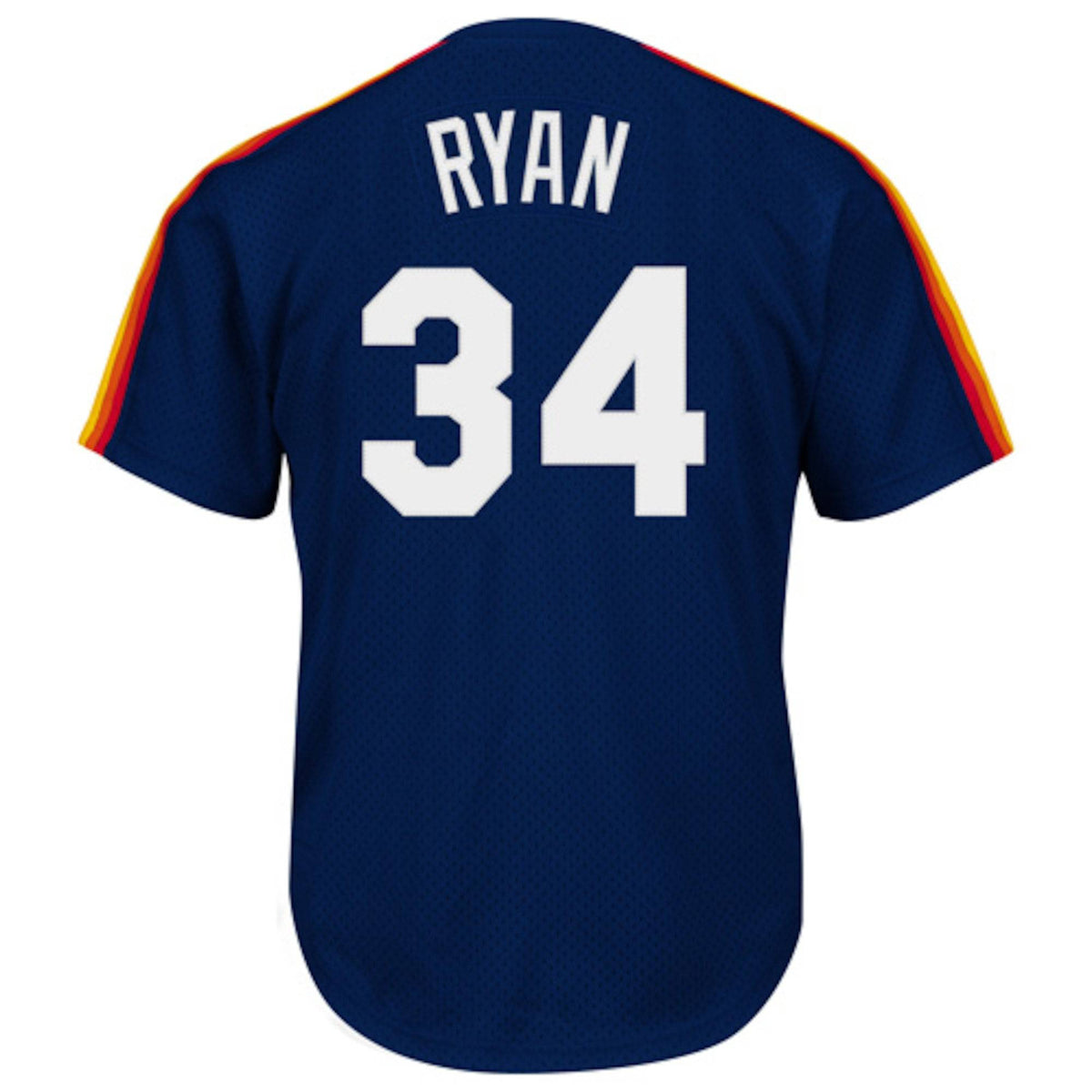 Men s Houston Astros Nolan Ryan Mitchell And Ness Navy 1988 Authentic Cooperstown Collection Mesh Batting Practice Jersey Official Team Jersey Sports