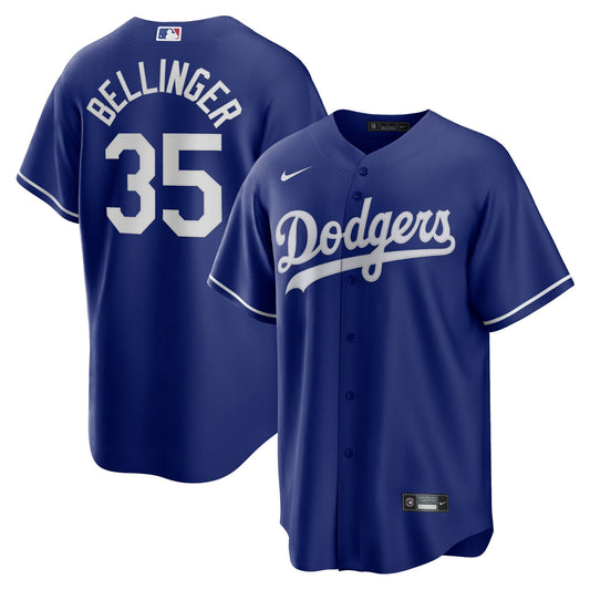 Men s Los Angeles Dodgers Cody Bellinger Nike Royal Alternate Replica Player Name Jersey Official Team Jersey Sports Fan Apparel Official MLB Team App