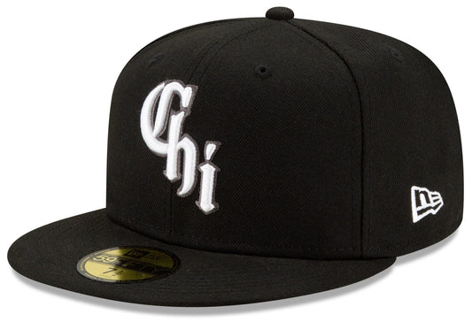 Chicago White Sox New Era Black City Connect On Field 59FIFTY Fitted Hat Official Team Hat Sports Fan Cap Official MLB Team Hat Baseball Fan Cap